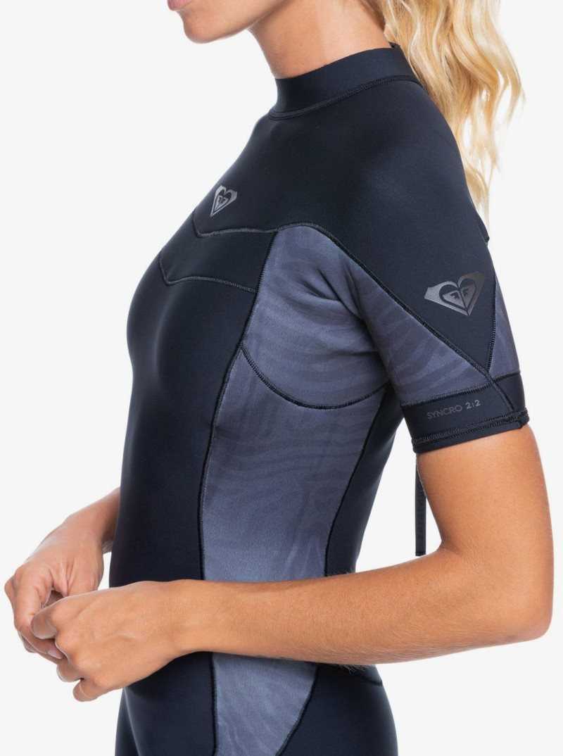 Roxy 2/2mm Syncro S/SL Springsuit Jet/Black | WLIQC-5418