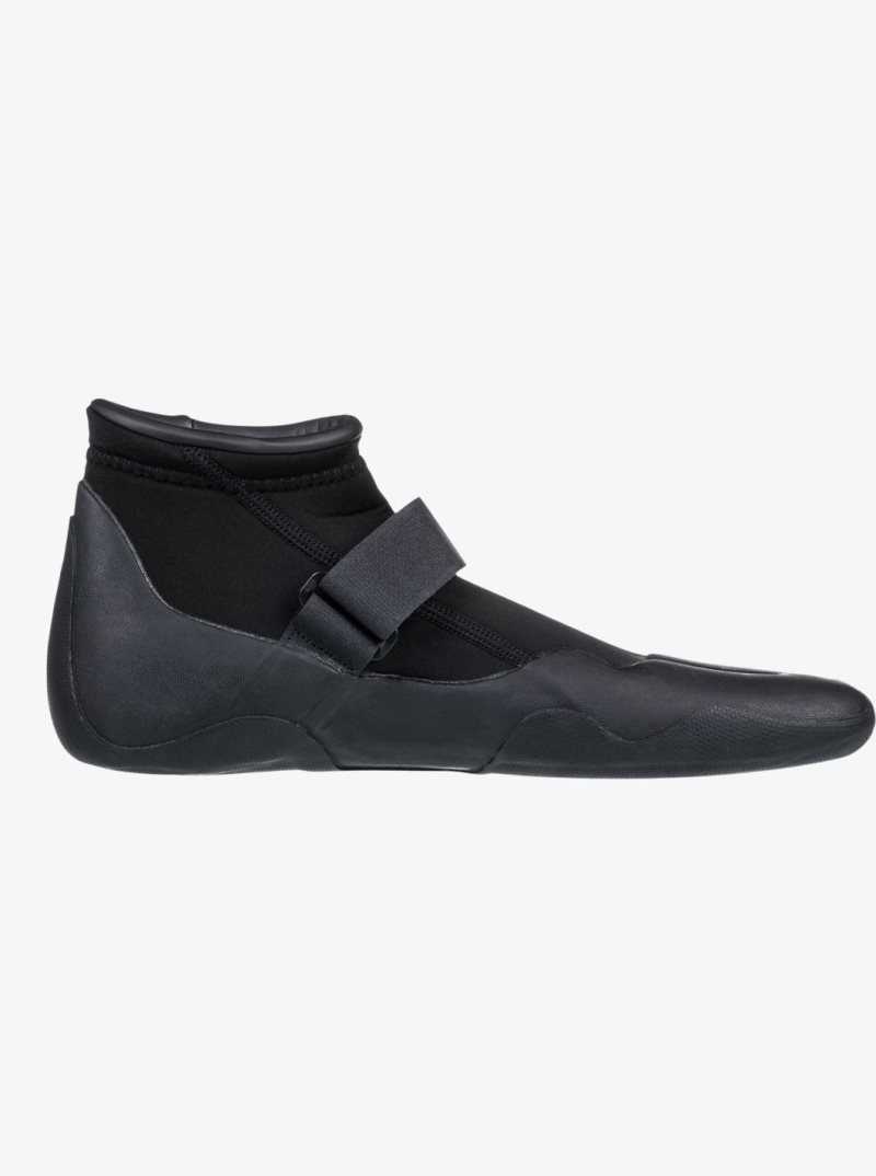 Roxy 2mm Swell Round Toe Reef Boots True Black | OIRWA-9027