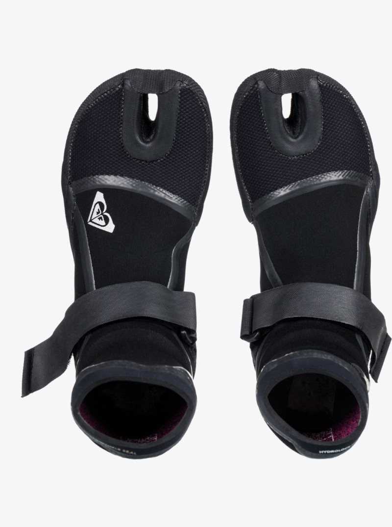 Roxy 3mm Elite Split Toe Wetsuit Boots Black | HISCP-6729