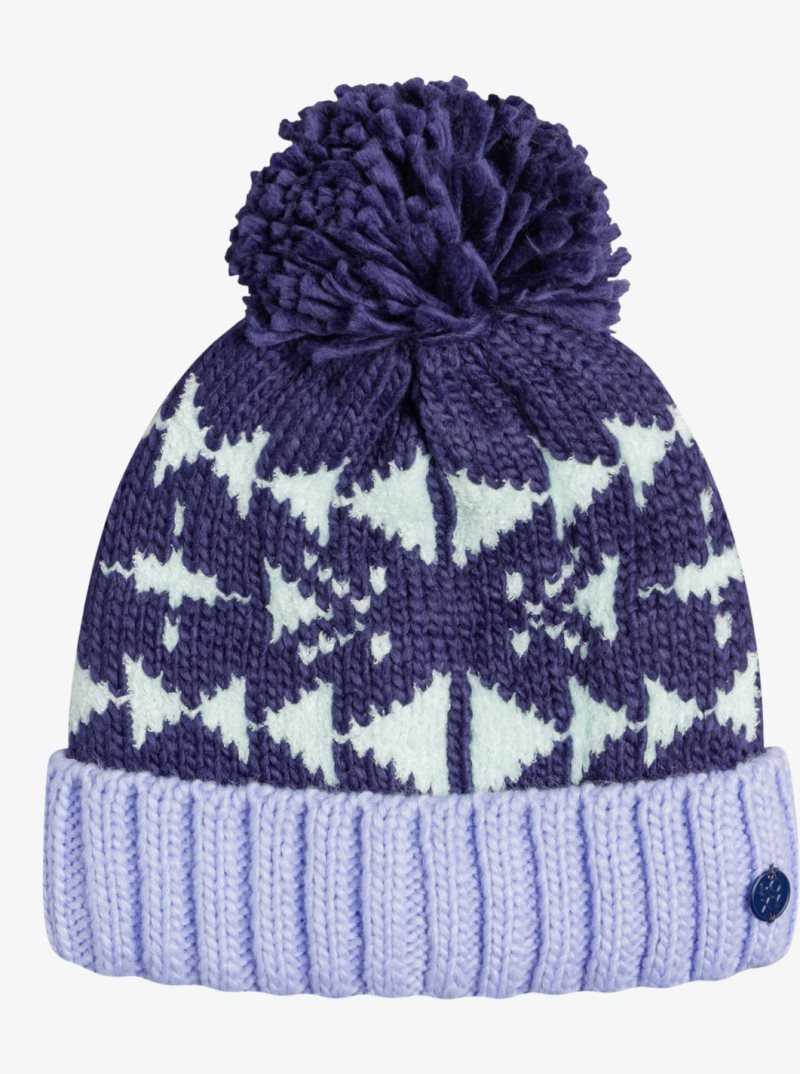 Roxy 4-16 Amara Beanie Medieval Blue | AGZMJ-3697