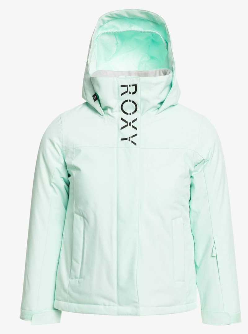 Roxy 4-16 Galaxy Insulated Snow Jacket Mellow Rose | VICLJ-8425