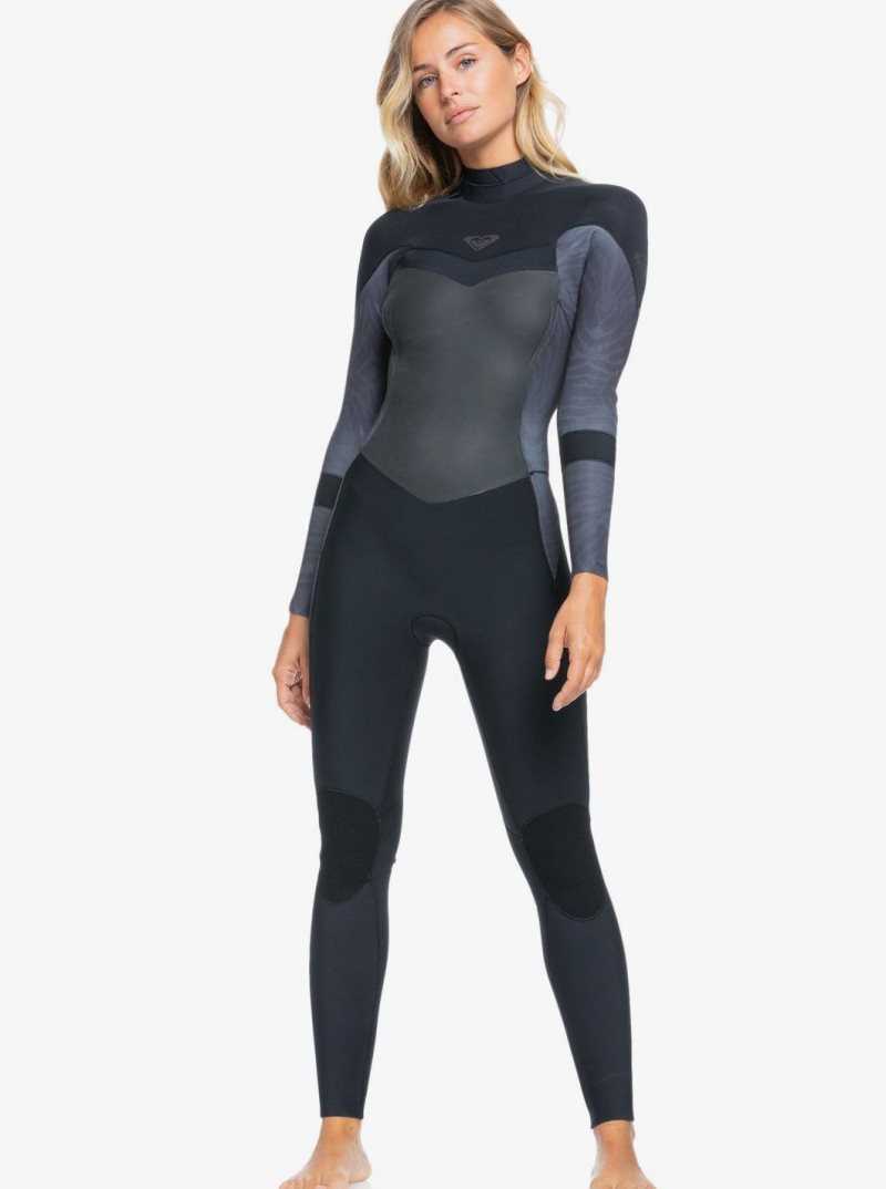 Roxy 5/4/3mm Syncro GBS L/SL Fullsuit Jet/Black | YMJVN-1527