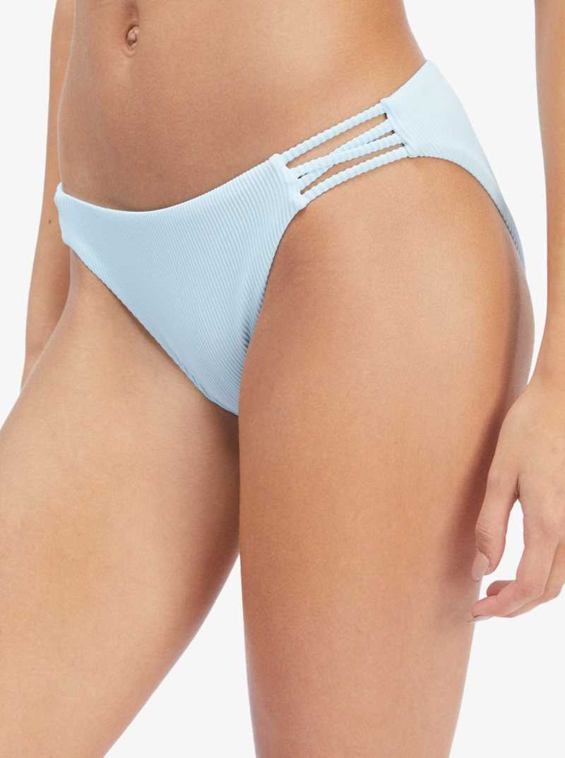 Roxy Active Full Bikini Bottoms Cool Blue | LUQCD-4072