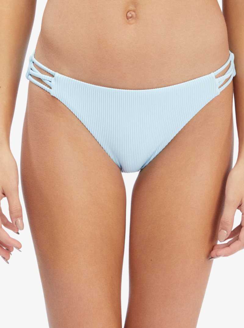 Roxy Active Full Bikini Bottoms Cool Blue | LUQCD-4072