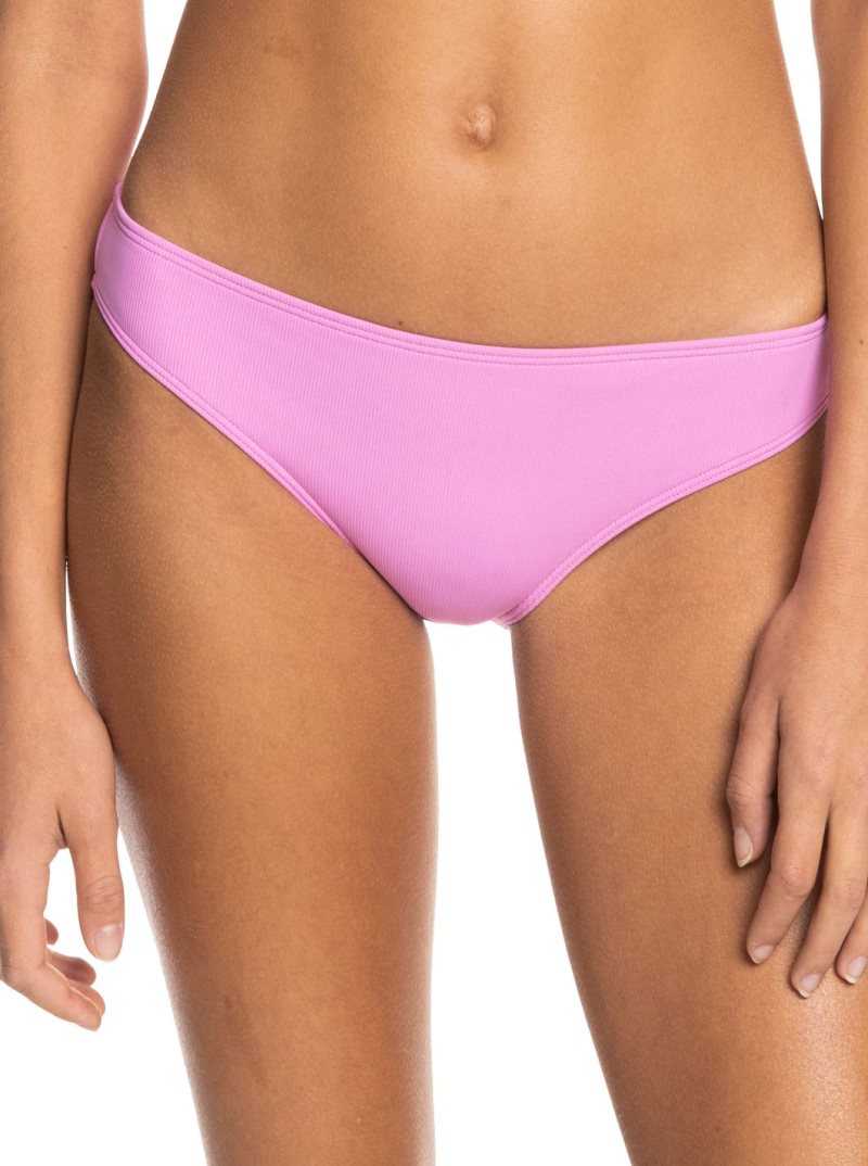 Roxy Active Rib Hipster Bot Bikini Bottoms Cyclamen | UDVFP-6823