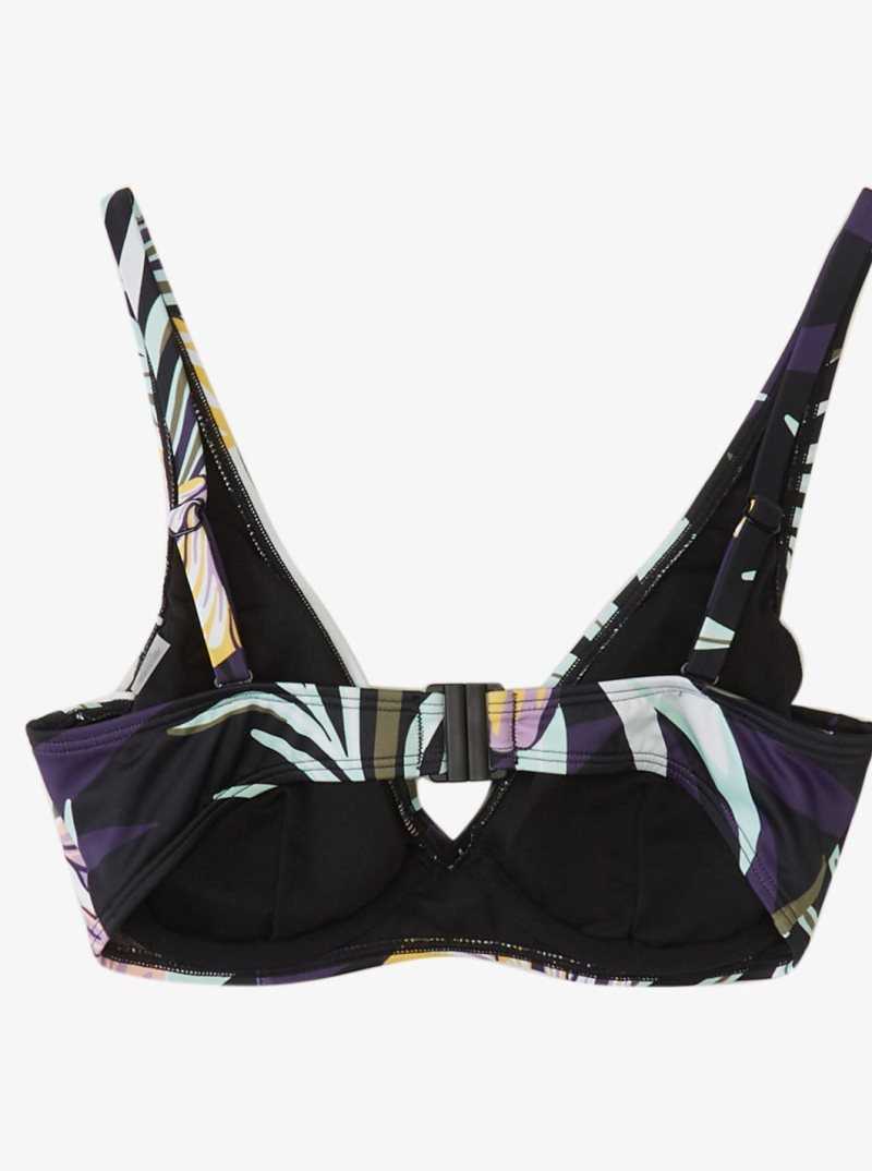 Roxy Active Underwired Bikini Top True Black Fasso S | WMCKU-2190