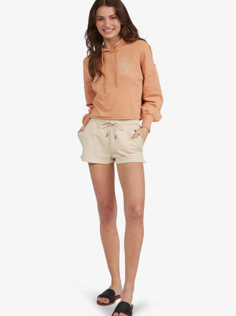 Roxy Aloha Island Sweatshirt Toasted Nut | VDIKT-9283