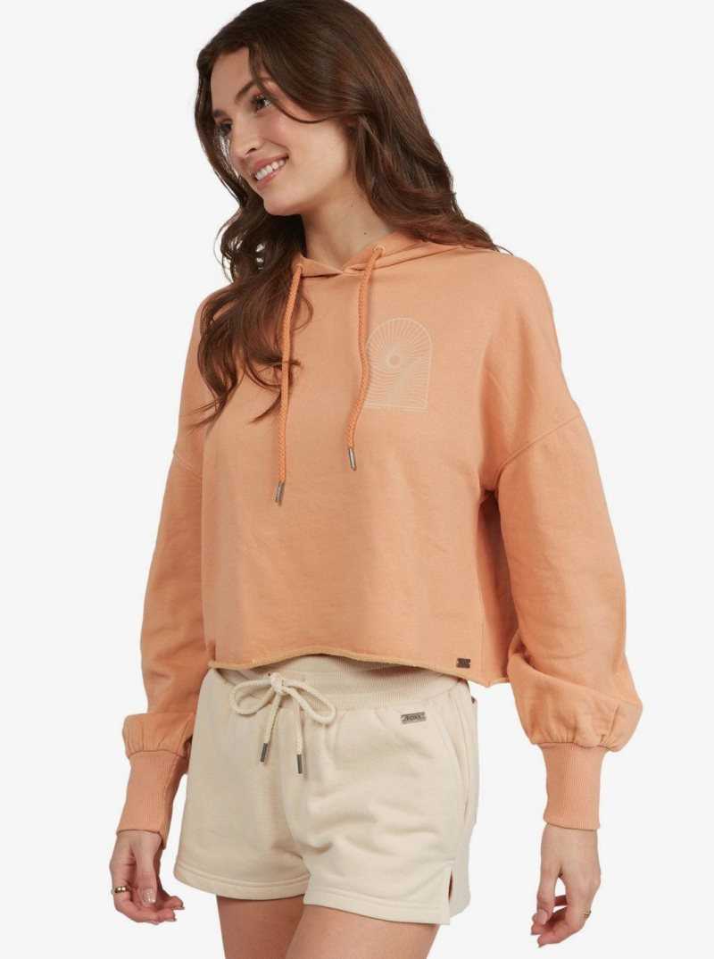 Roxy Aloha Island Sweatshirt Toasted Nut | VDIKT-9283