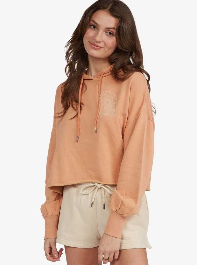 Roxy Aloha Island Sweatshirt Toasted Nut | VDIKT-9283