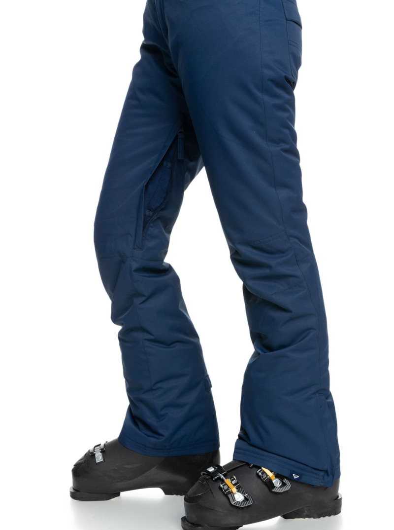 Roxy Backyard Snow Pant Medieval Blue | DLGSI-0354