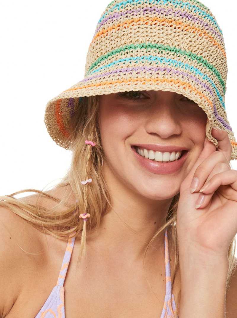 Roxy Barrier Reef Bucket Hat Natural | XSIHR-1826