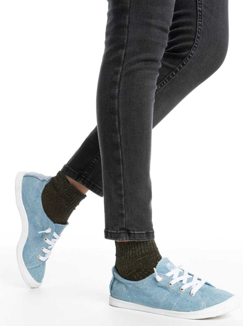 Roxy Bayshore Shoes Misty Blue | JQRAG-0425