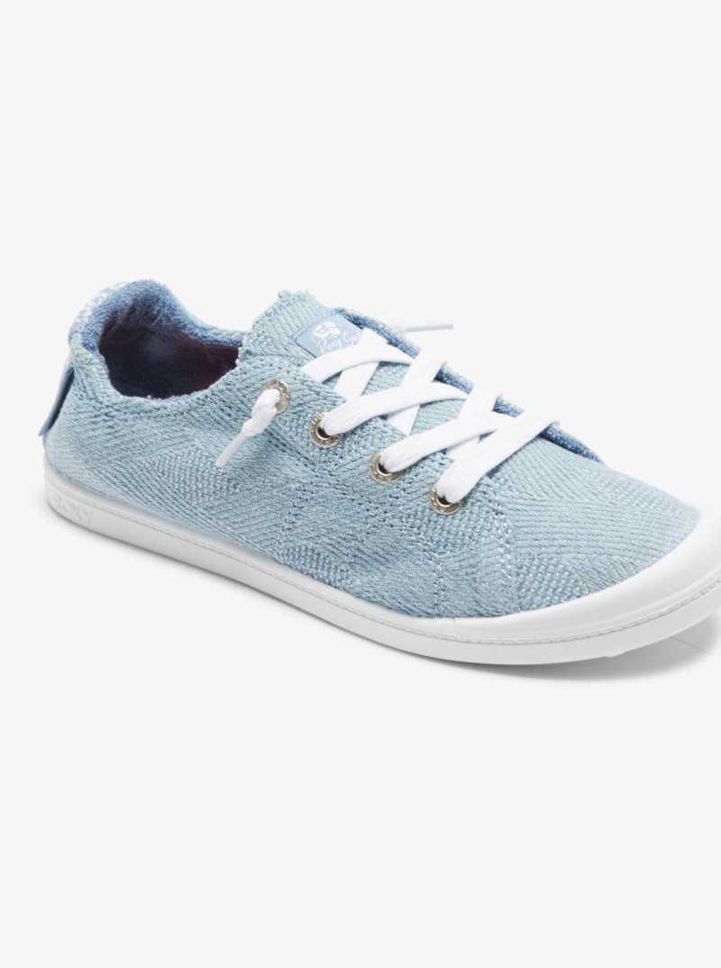 Roxy Bayshore Shoes Misty Blue | JQRAG-0425