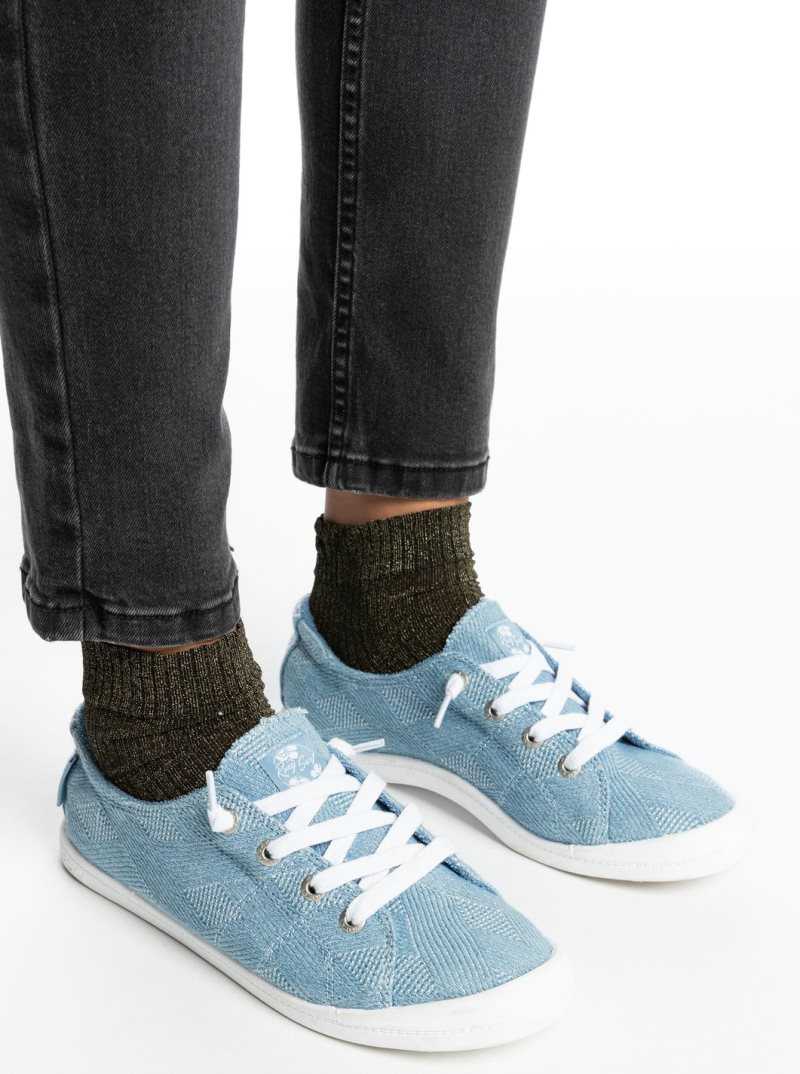 Roxy Bayshore Shoes Misty Blue | JQRAG-0425