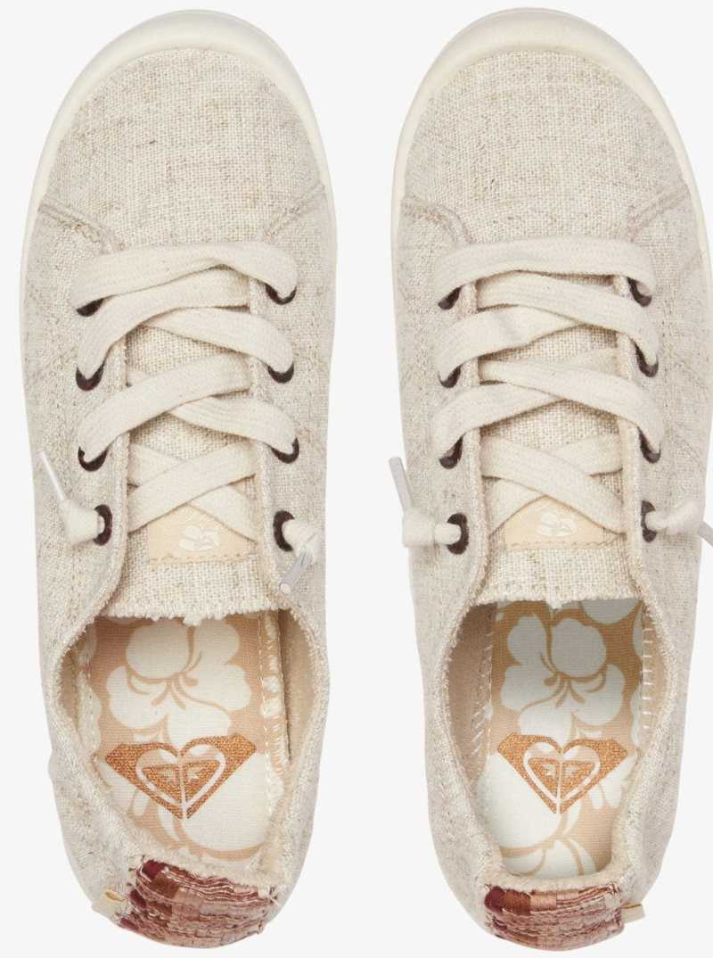 Roxy Bayshore Shoes Tan/Gold | WXHPY-1526