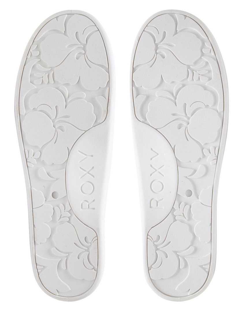 Roxy Bayshore Shoes White/Armor | HMCOQ-3678