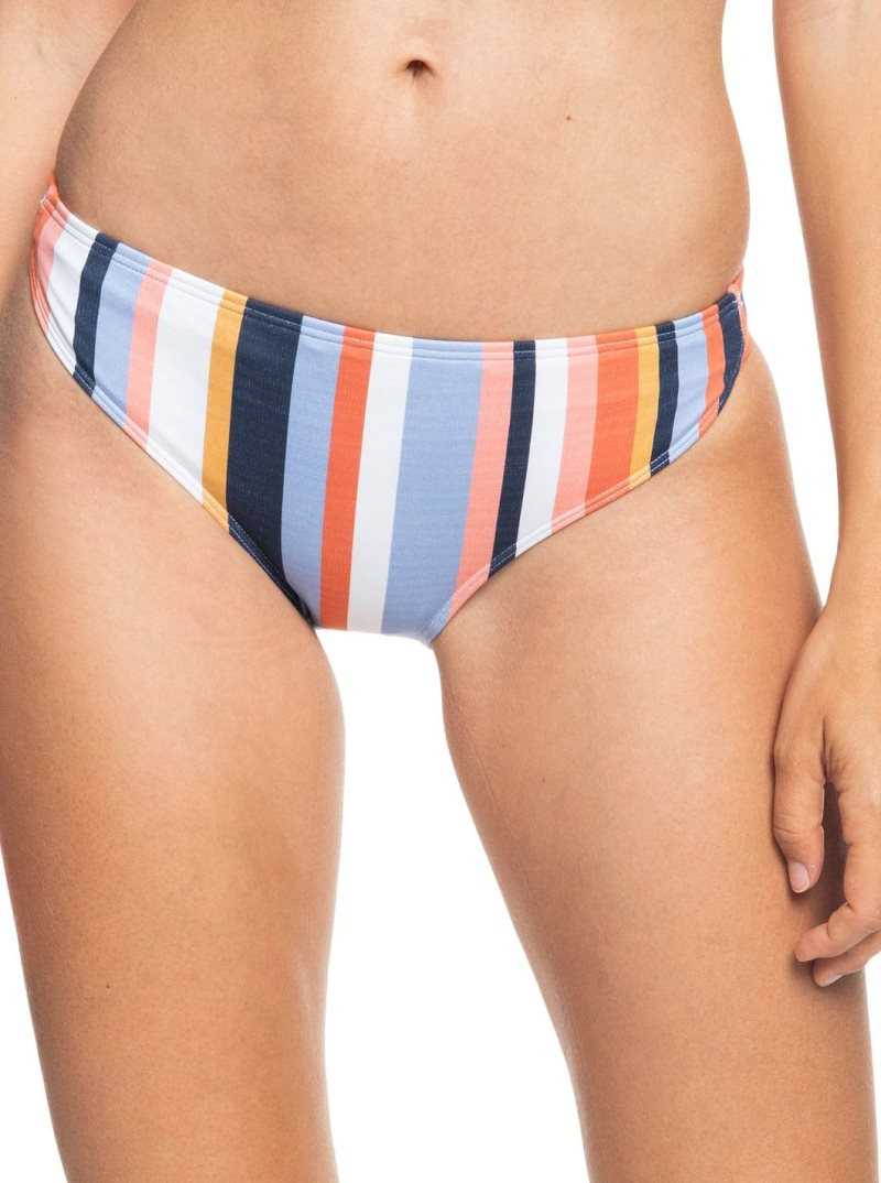 Roxy Beach Classics Bikini Bottoms Mood Indigo Color Current S | GYANV-1240