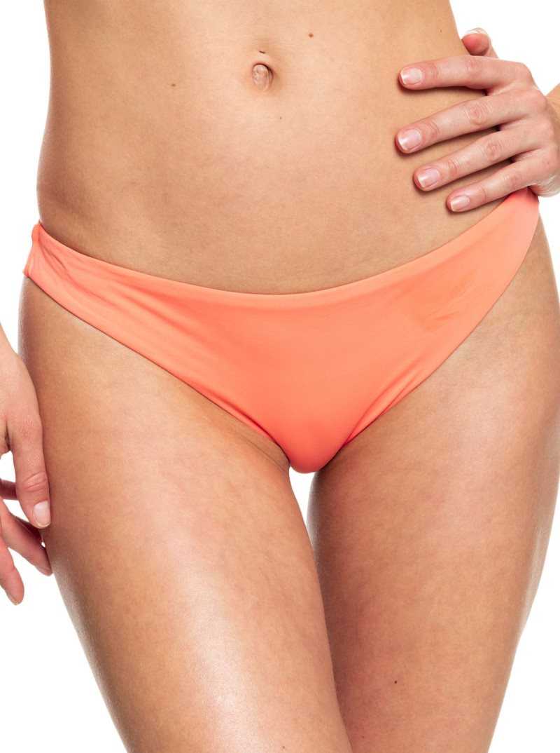 Roxy Beach Classics Cheeky Bikini Bottoms Fusion Coral | VIOKZ-2361