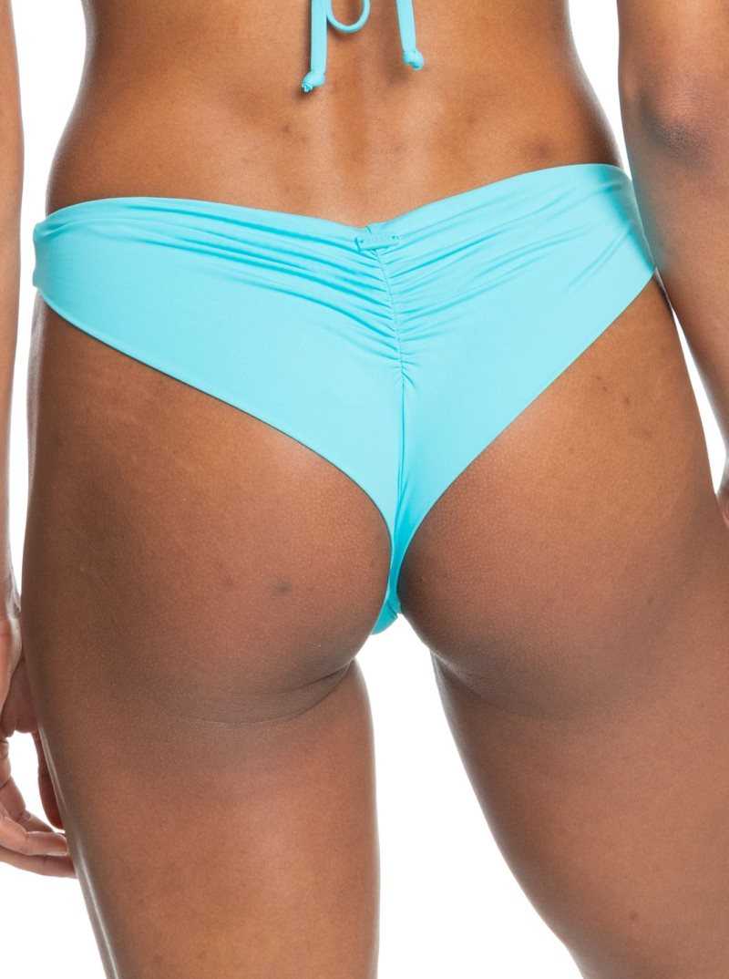 Roxy Beach Classics Cheeky Bikini Bottoms Bachelor Button | YLRUQ-0127