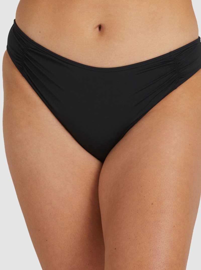 Roxy Beach Classics Full Bikini Bottoms True Black | IGJFT-5701