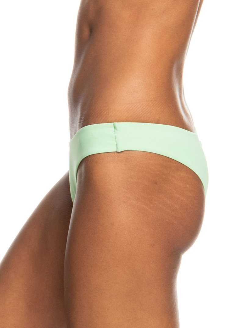 Roxy Beach Classics High Leg Bikini Bottoms Sprucetone | POEYU-0582