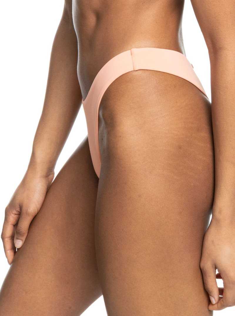 Roxy Beach Classics Mini Bikini Bottoms Papaya Punch | WRHOY-4806