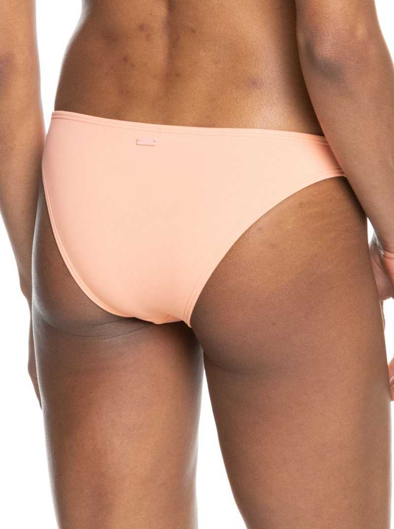 Roxy Beach Classics Moderate Bikini Bottoms Papaya Punch | TFOIC-3186