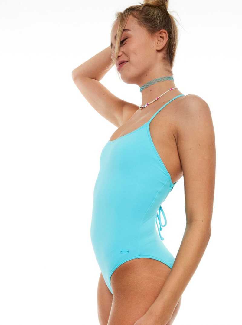 Roxy Beach Classics One-Piece Swimsuit Bachelor Button | HBAPS-5761