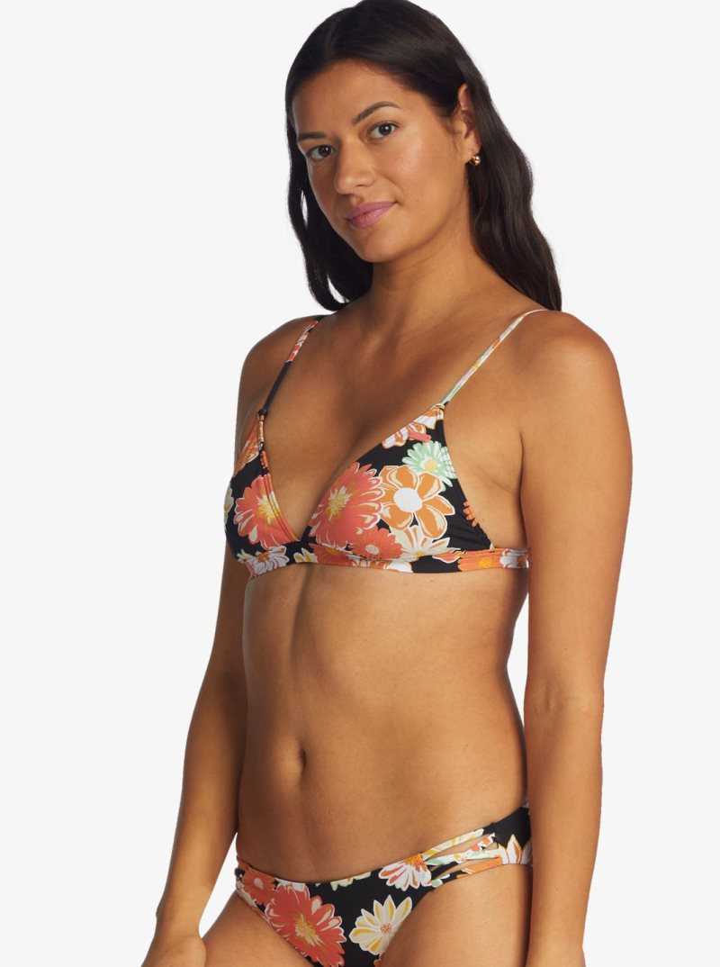 Roxy Beach Classics Separate Top Anthracite Boogie Chillen | NXFZK-4671