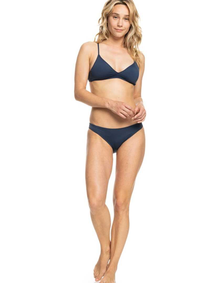 Roxy Beach Classics Triangle Bikini Top Mood Indigo | VIJRD-6370