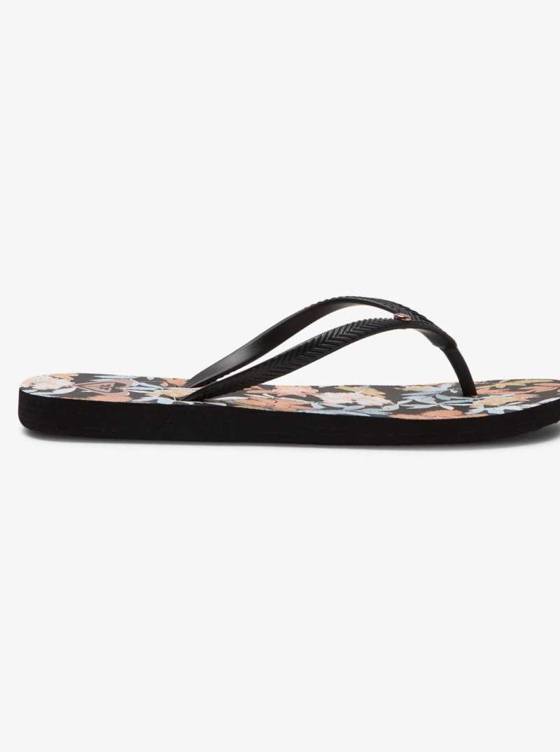 Roxy Bermuda Sandals Anthracite/Black | KEHNG-3264