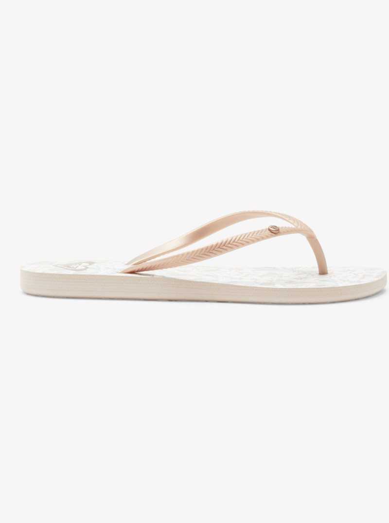 Roxy Bermuda Sandals Beige | MZETA-1207