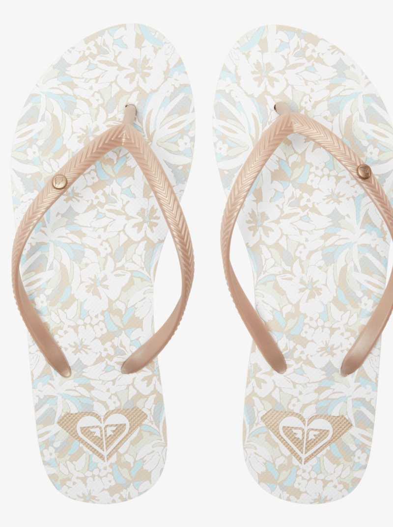 Roxy Bermuda Sandals Beige | MZETA-1207