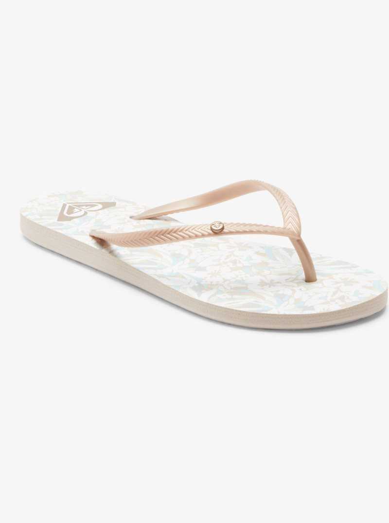 Roxy Bermuda Sandals Beige | MZETA-1207