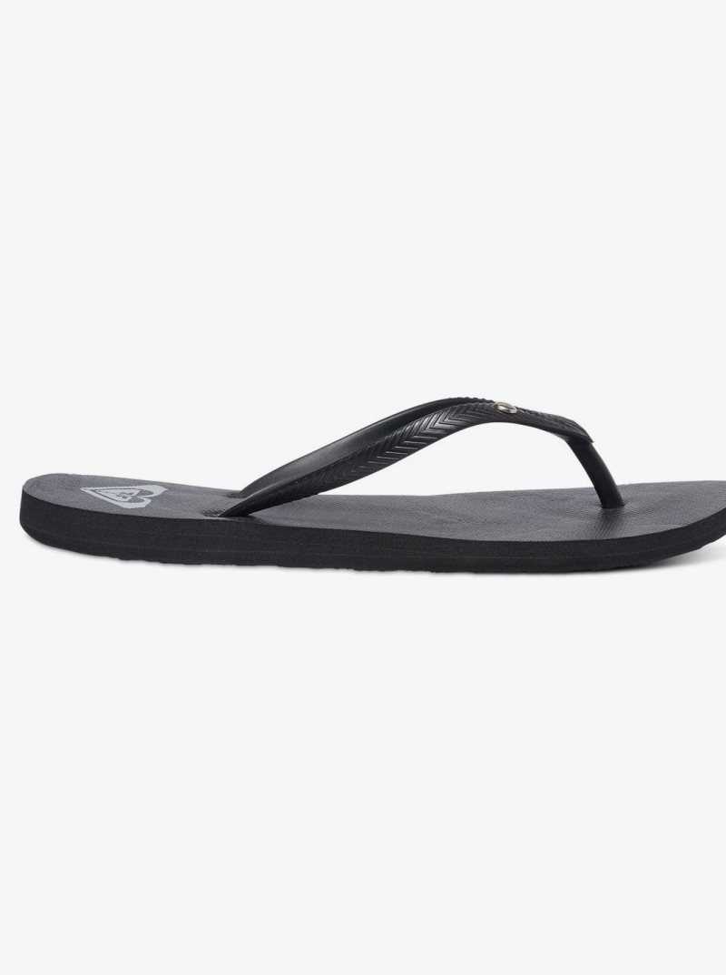 Roxy Bermuda Sandals Black 3 | UJZGE-9241