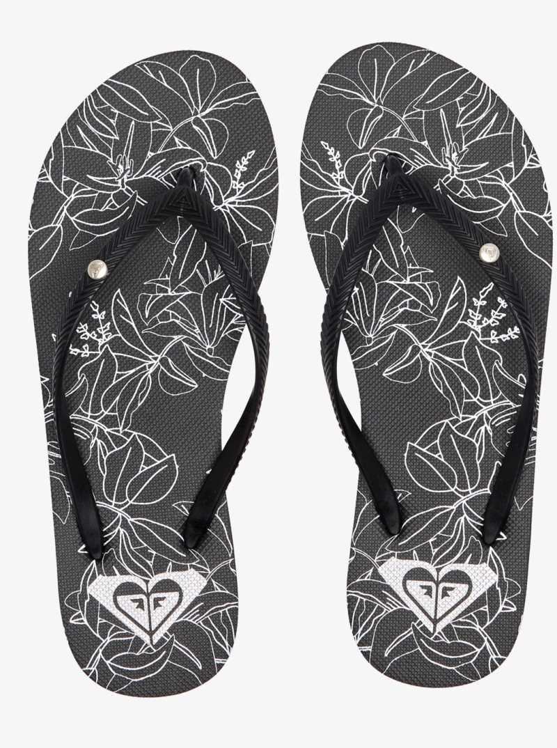 Roxy Bermuda Sandals Black | GFYTO-5832