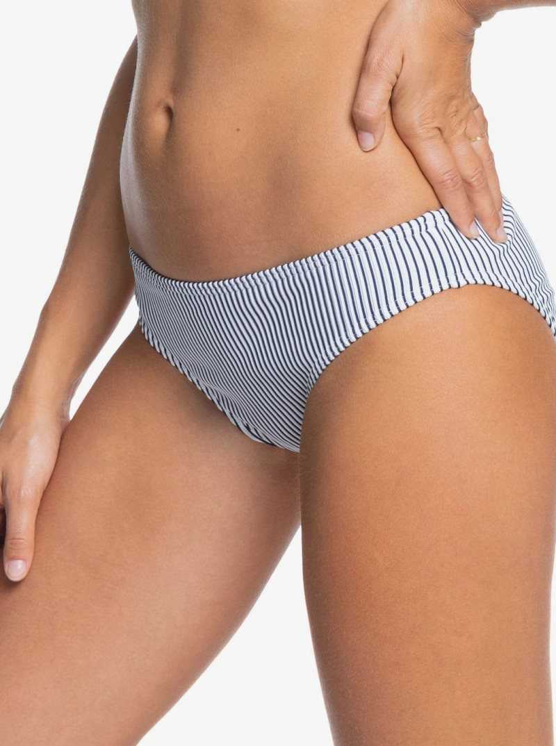 Roxy Bico Mind Of Freedom Full Bikini Bottoms Bright White | AQDMG-0469