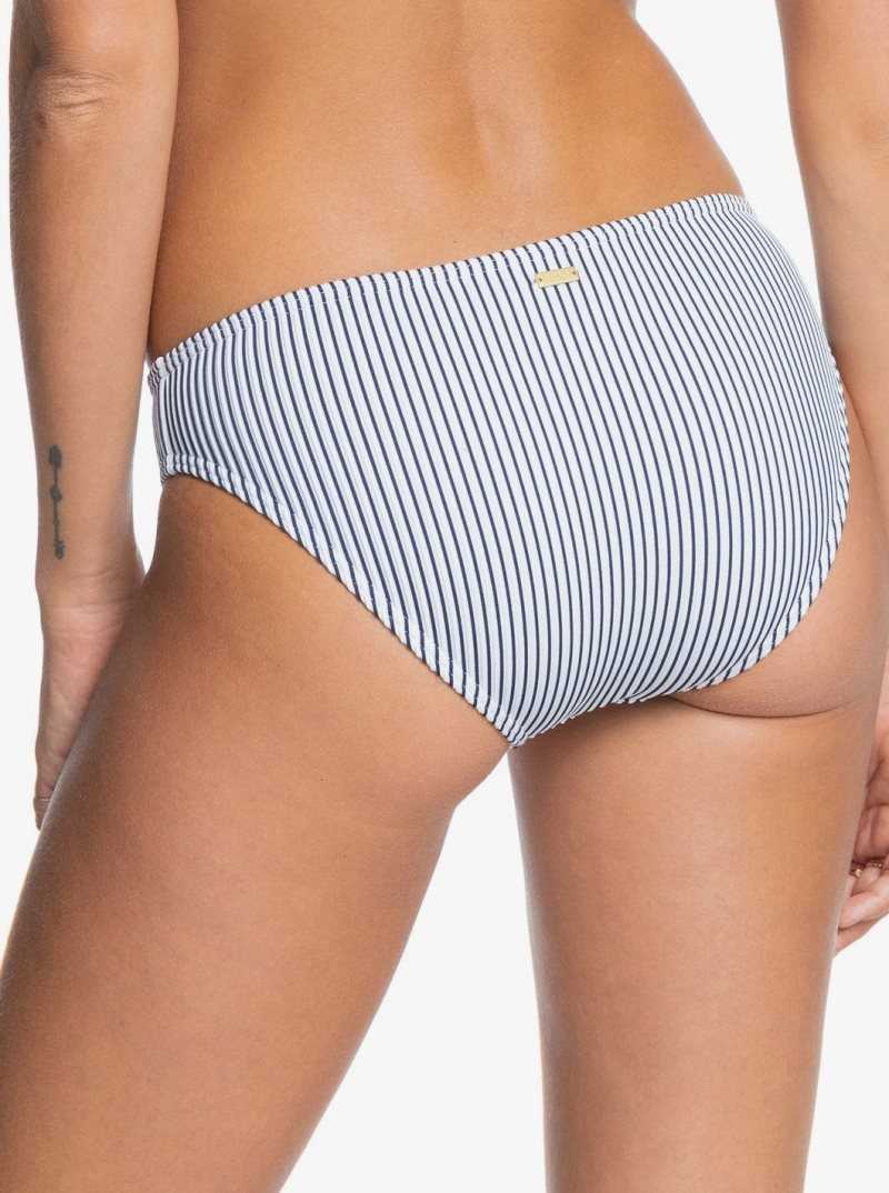 Roxy Bico Mind Of Freedom Full Bikini Bottoms Bright White | AQDMG-0469