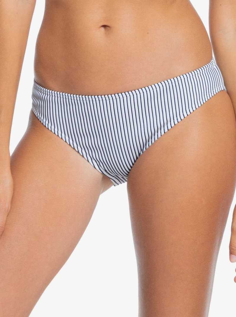 Roxy Bico Mind Of Freedom Full Bikini Bottoms Bright White | AQDMG-0469