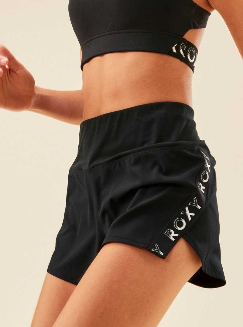 Roxy Bold Moves Technical Shorts Anthracite | ARCHG-3651