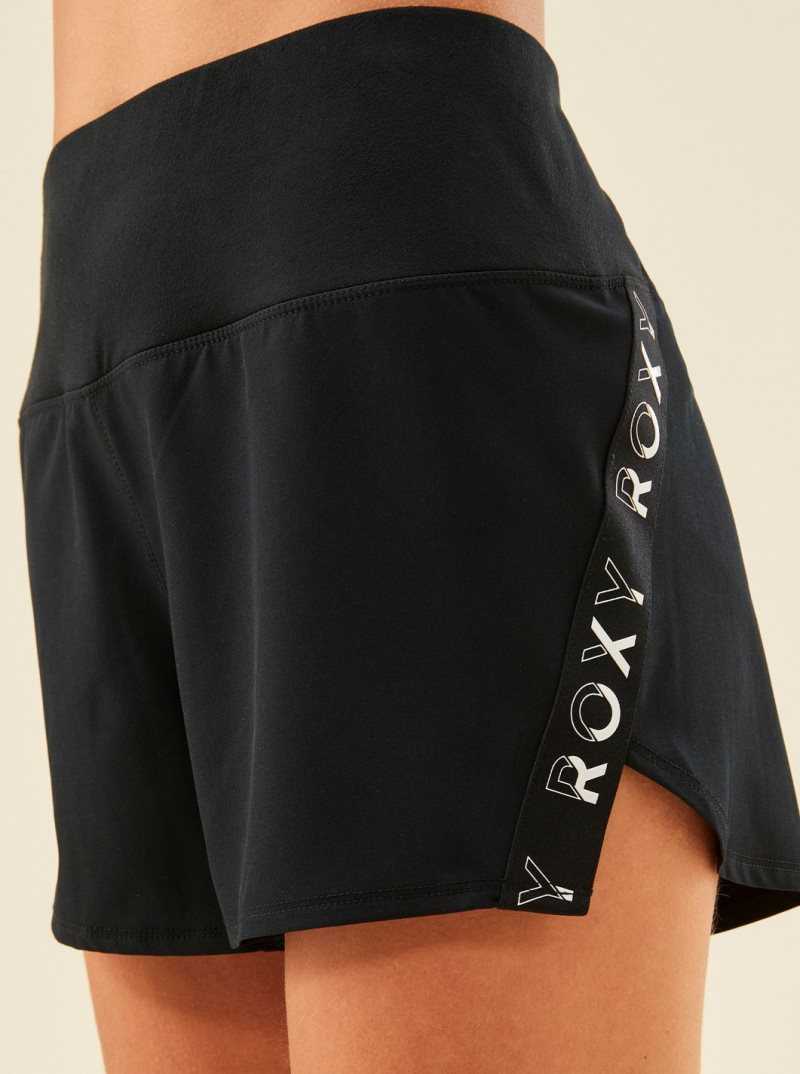 Roxy Bold Moves Technical Shorts Anthracite | ARCHG-3651