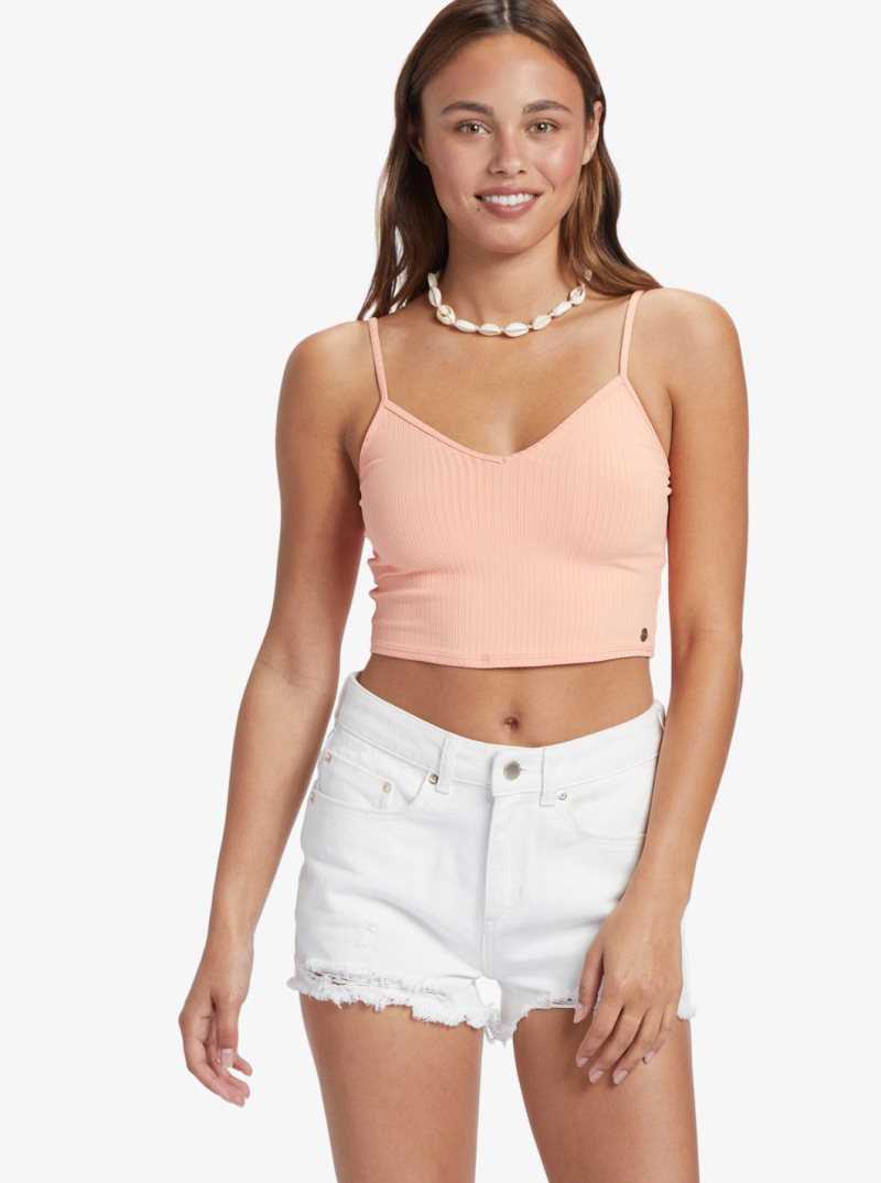 Roxy Brami Strappy Top Papaya Punch | GCIZN-9807