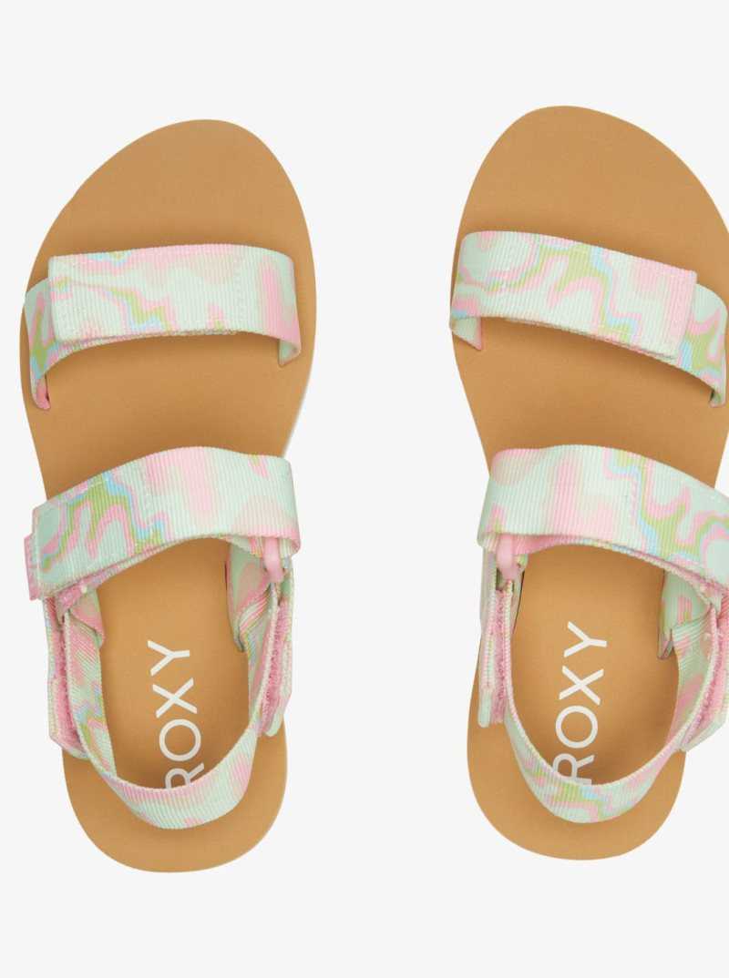 Roxy Cage Sandals Multi | EJZXG-1560