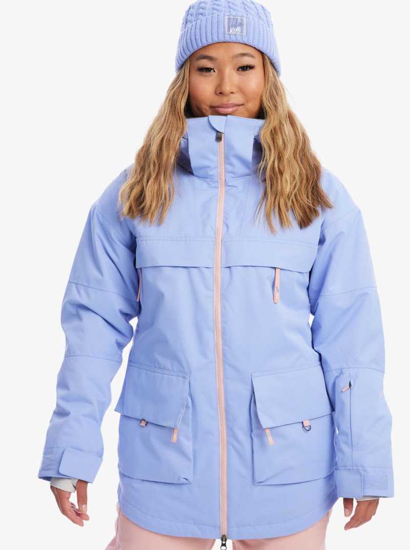 Roxy Chloe Kim Insulated Snow Jacket Easter Egg | EZDJX-6485