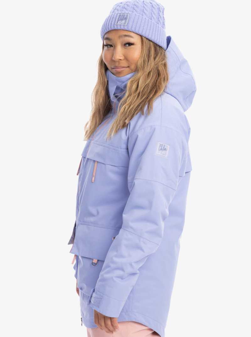 Roxy Chloe Kim Insulated Snow Jacket Easter Egg | EZDJX-6485