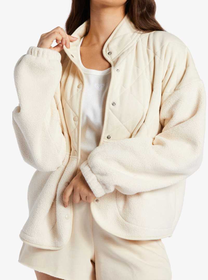 Roxy Daybreak Jacket Tapioca | WHZLY-3829