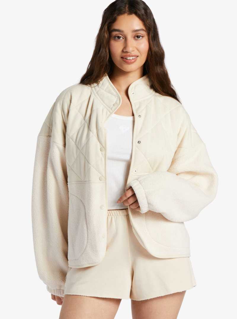 Roxy Daybreak Jacket Tapioca | WHZLY-3829