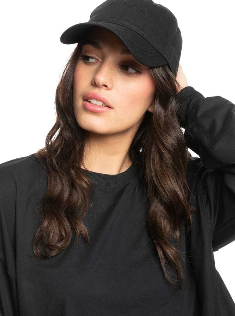 Roxy Dear Believer Baseball Cap Anthracite | UJRQA-8460