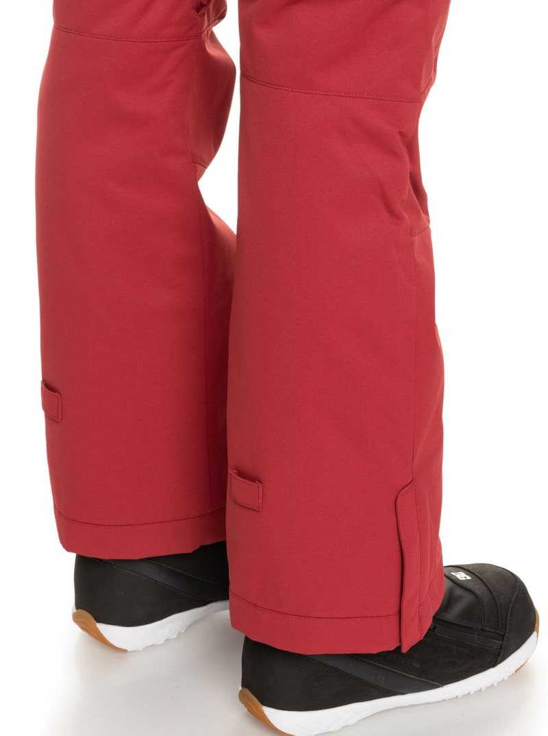 Roxy Diversion Insulated Snow Pants Brick Red | RKXBM-2436