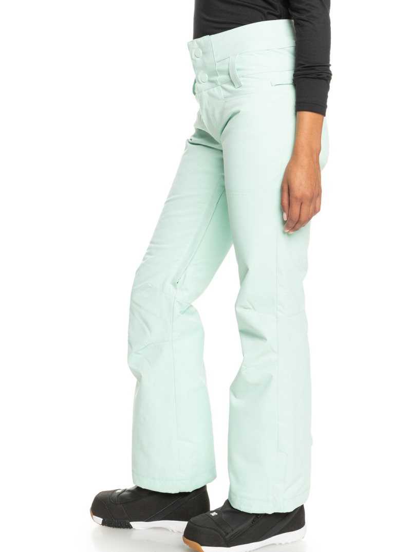 Roxy Diversion Insulated Snow Pants Fair Aqua | JQAOT-2478